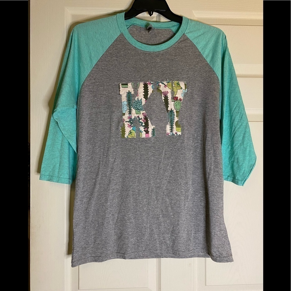 KY Mint and Gray Size Large Jersey